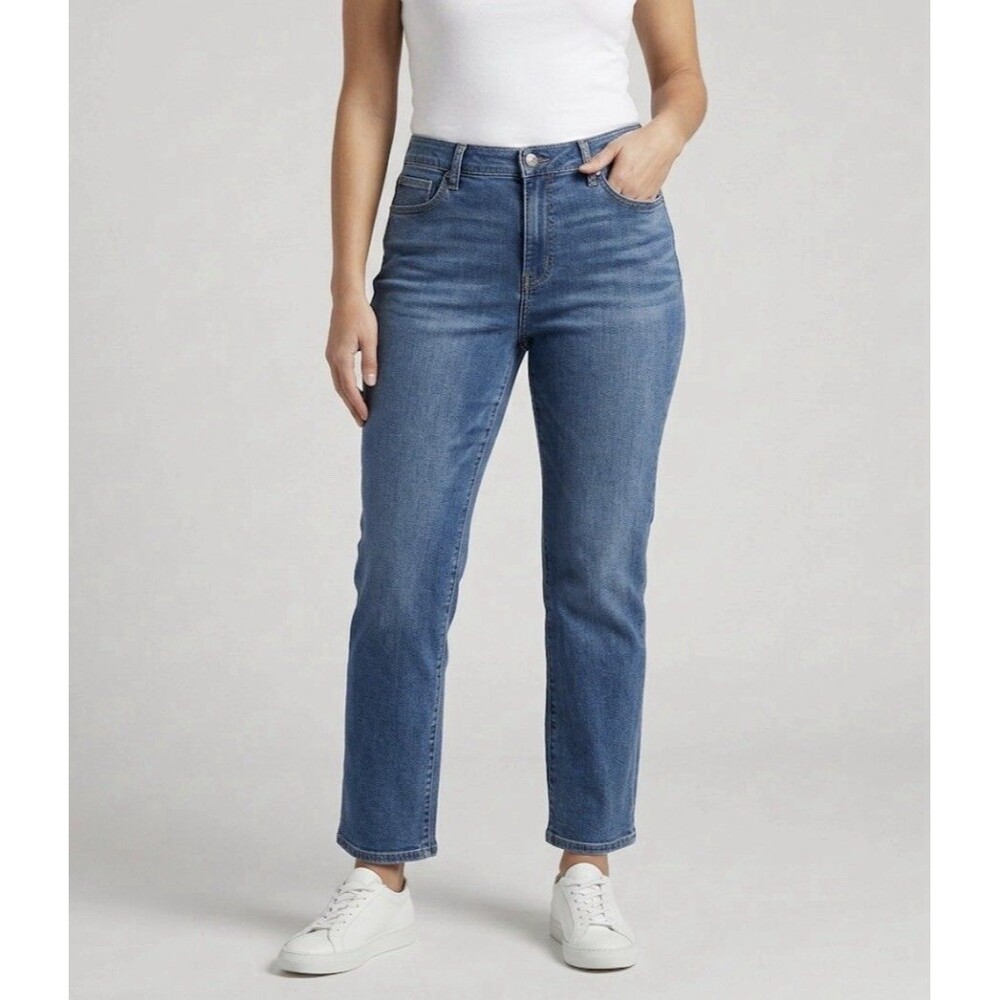 Levi'sShaping Straight Jeans Womens 20/35 Blue Denim Cotton Stretch High Rise
